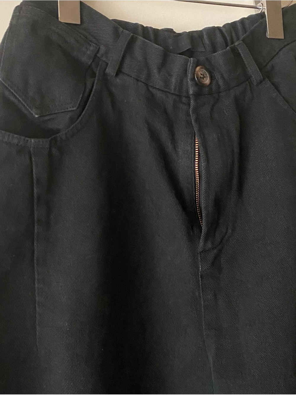 CORDERA Barrel Curve Black Trousers ONE SIZE 36-42 
Ssense No6 MNZ Minimalist - Picture 5 of 6